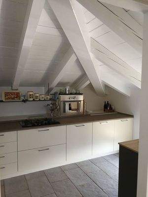 Penthouse in Gardone Riviera mit Blick auf den Gardasee