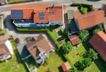 Luftaufnahme Haus und Garten