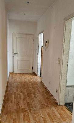 Bright Apartment Hallway