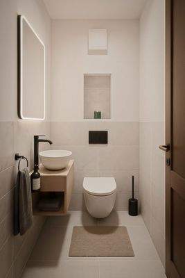 Visualisierung Gäste-WC