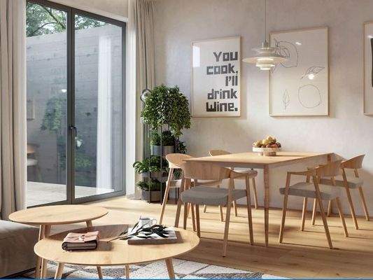 Einrichtungsbeispiel Essbereich