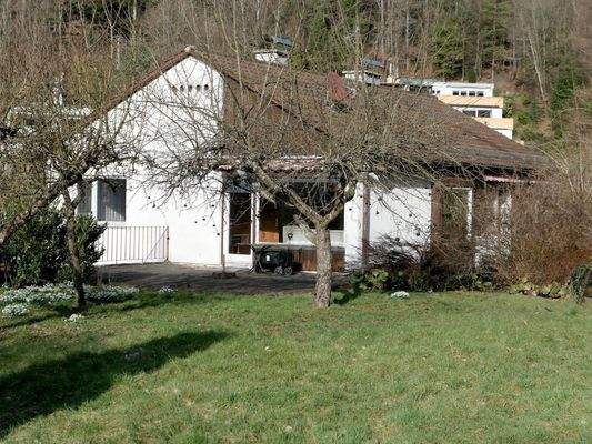 Hausansicht Gartenseite