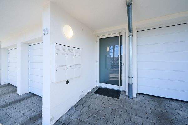 Außenansicht Eingangsbereich