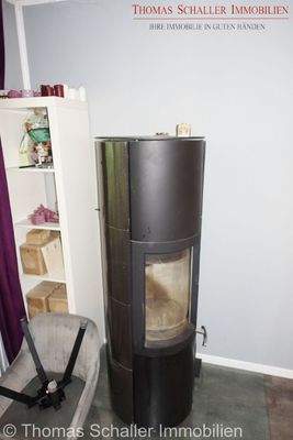 Kamin im Wohn-Essbereich