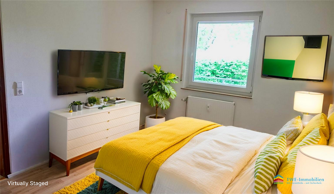 KI kleines Schlafzimmer