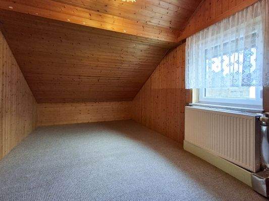 Zimmer im Dachgeschoss