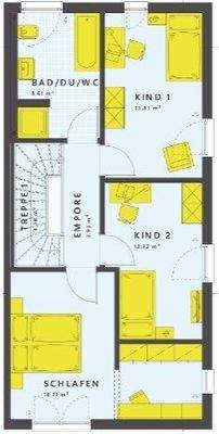 Grundrissvorschlag Obergeschoss