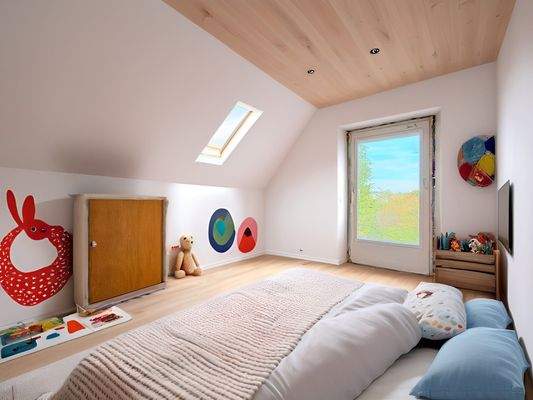 Einrichtungsbeispiel / Zimmer - Dachgeschoss