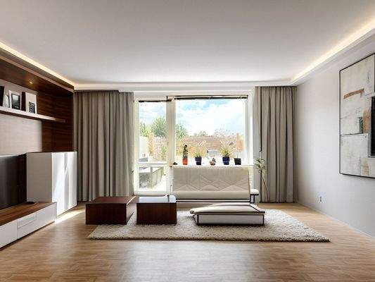 HOMESTAGEING Wohnzimmer EG