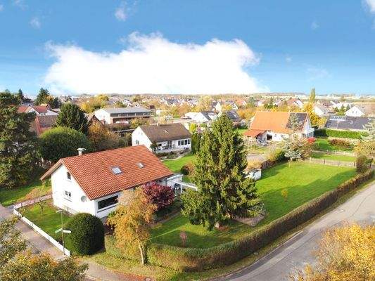 Blick auf den kompletten Garten