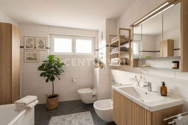 Badezimmer Visualisierung