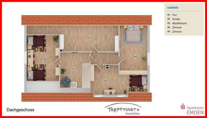 Grundriss Dachgeschoss