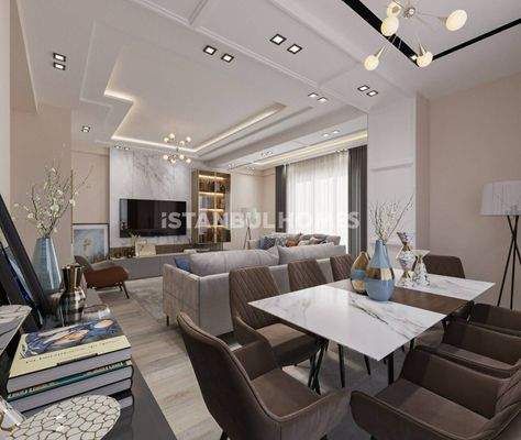 Elegant Flats in a Complex with Extensive Amenities in Uskudar