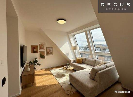 Wohnzimmer - KI bearbeitet