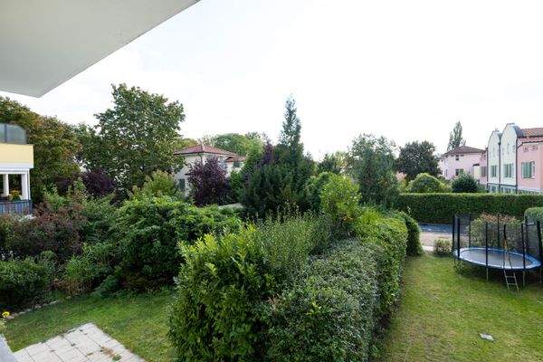 Blick vom Schlafzimmer