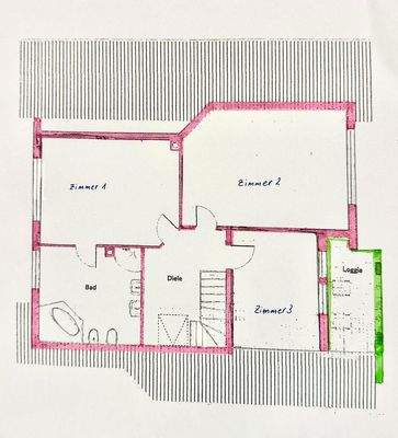 OG 3 Zimmer+Tageslichtbad