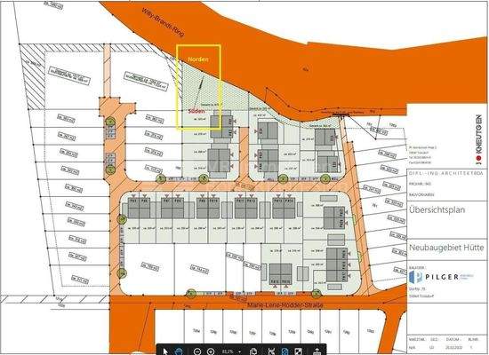 Übersicht Baugebiet