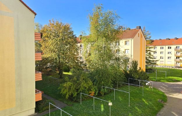 Ausblick Balkon