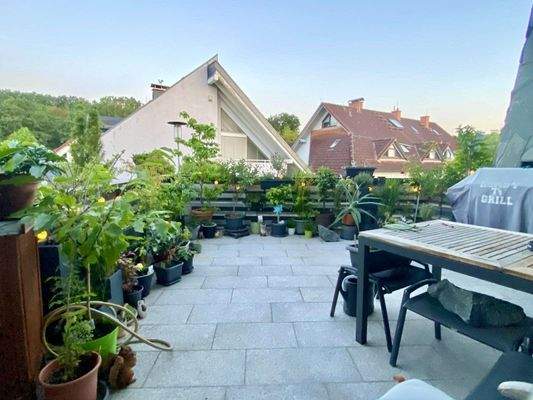 Terrasse im 1. Obergeschoss