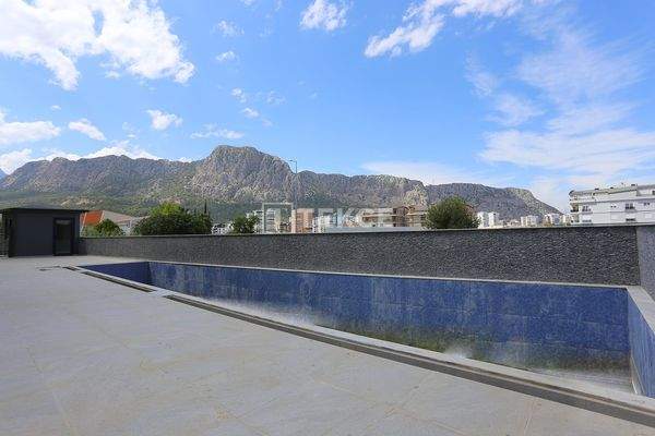 Furnished Apartment with Mountain View in Antalya