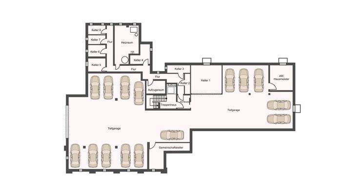 Grundriss Kellergeschoss