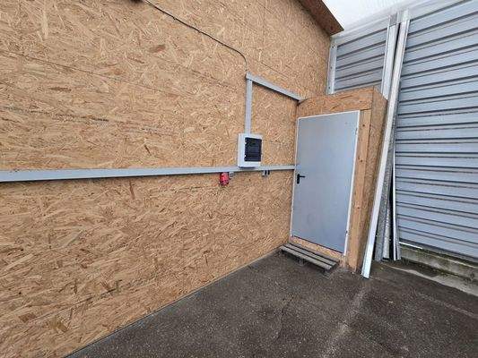 Zugang Tür, Starkstrom