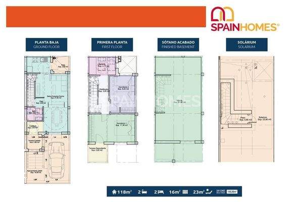 Townhouses in Advantageous Location Santa Pola Spain