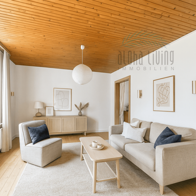 Visualisierung Einrichtungsidee Wohnzimmer