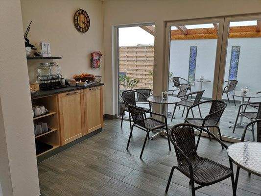 Getränkebereich Sauna