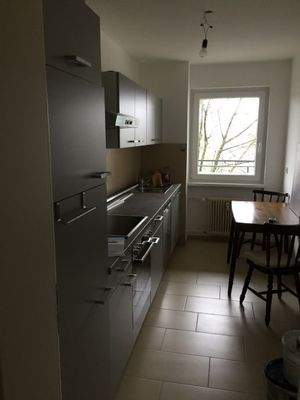 Blick in die vollausgestattete Küche