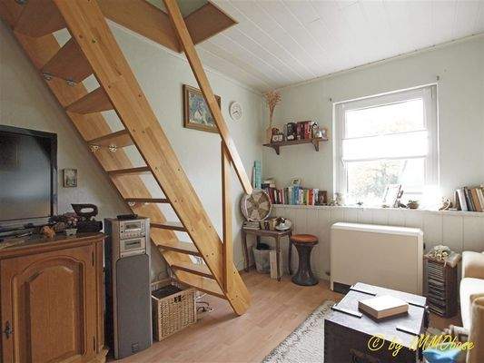 Zimmer mit Zugang zum Dachspitz