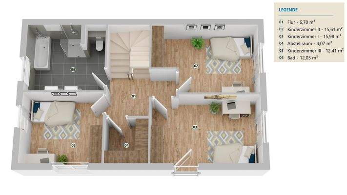 Grundriss OG (Abb. ähnlich)