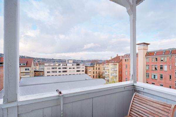 Aussicht vom Balkon 3.Obergeschoss