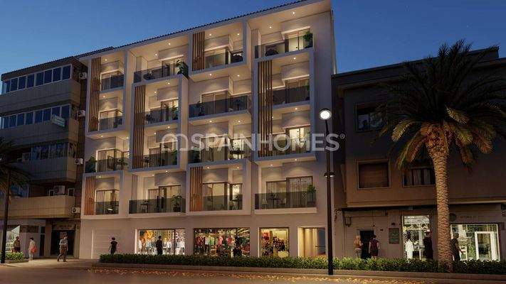 Flats with Eco-Friendly Design Close to Beach in Altea