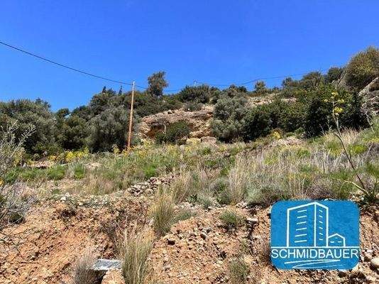 Kreta, Agia Galini: Grundstück in einem Küstendorf zu verkaufen