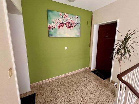 Treppenhaus im Dachgeschoss ...