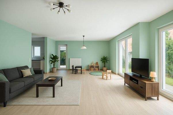 EG Wohnbereich - Einrichtungsbeispiel* III