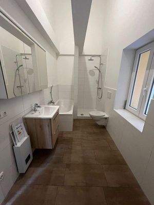 Einblick modernes Bad