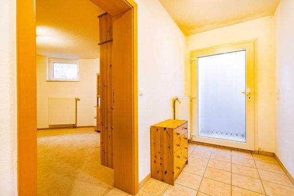 Das Untergeschoss mit separatem Eingang...