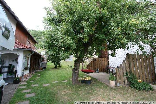 Eingang Hinterhaus - Terrasse