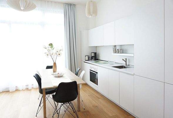 voll ausgestattete Kueche