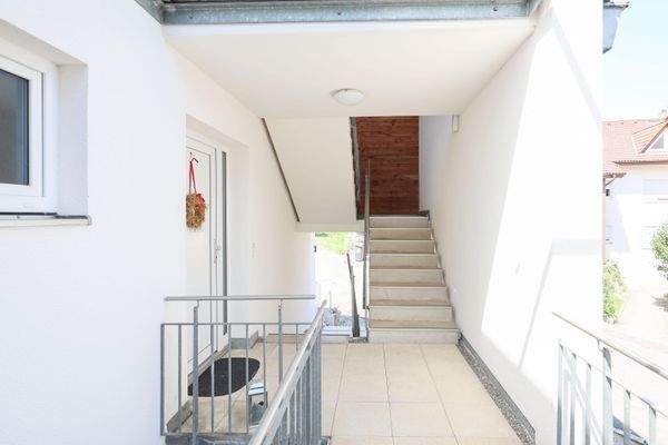 Treppengang zur Wohnung