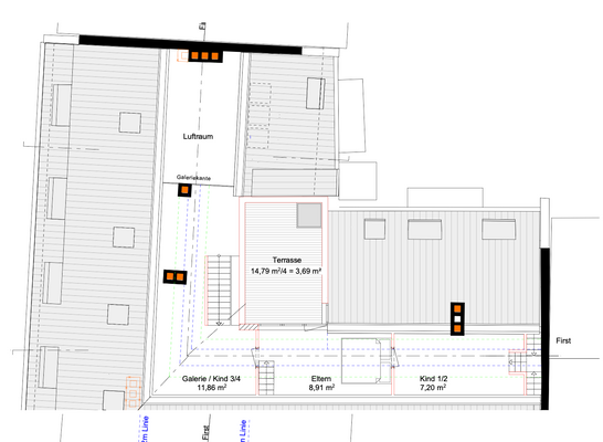 Grundriss Galerie