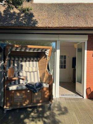 Relaxen im Strandkorb