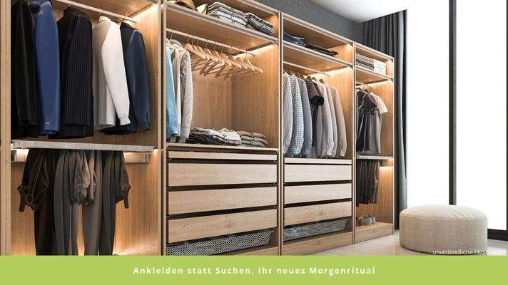 Ankleiden statt Suchen, Ihr neues Morgenritual
