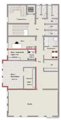 Grundriss Obergeschoss