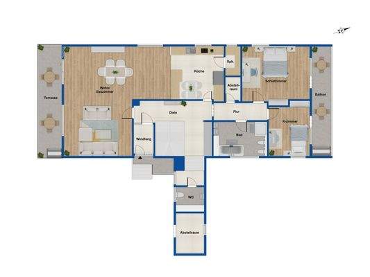 Grundriss Erdgeschoss