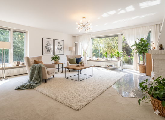 Wohnzimmer Staging