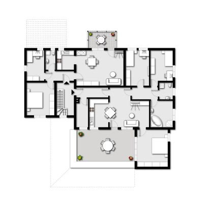 Grundriss Obergeschoss