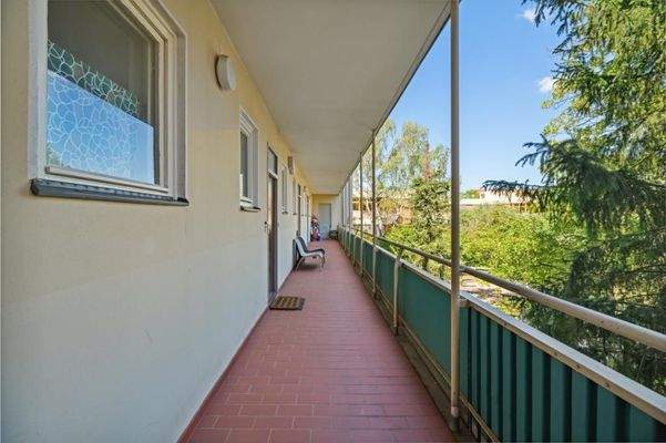 Laubengang Musterfoto